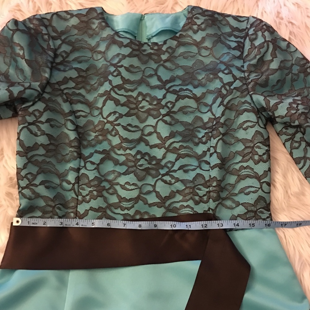 Custom | midi | dress | lace & bow - Picture 6 of 16